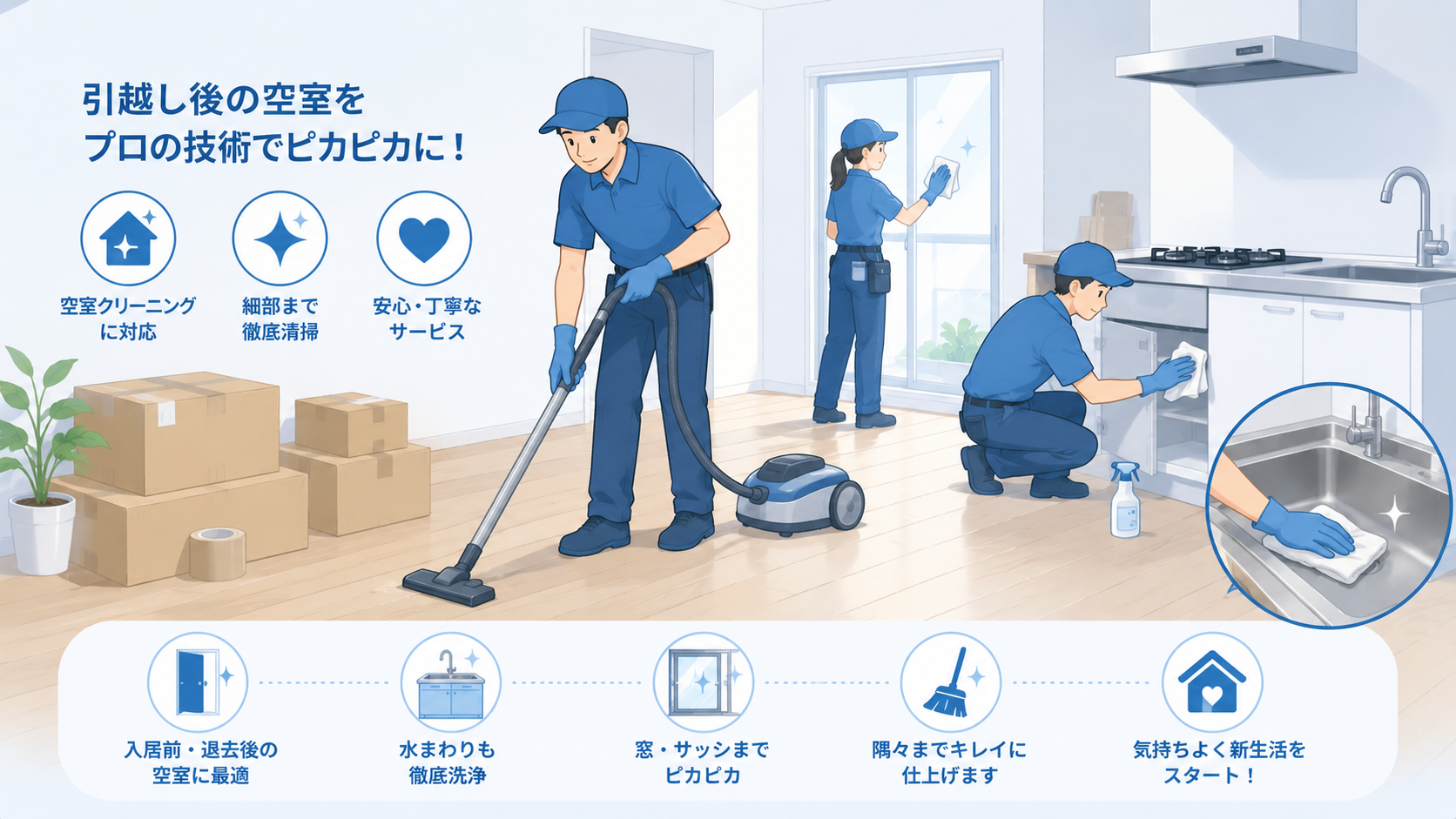 ミガクるのサービスイメージ