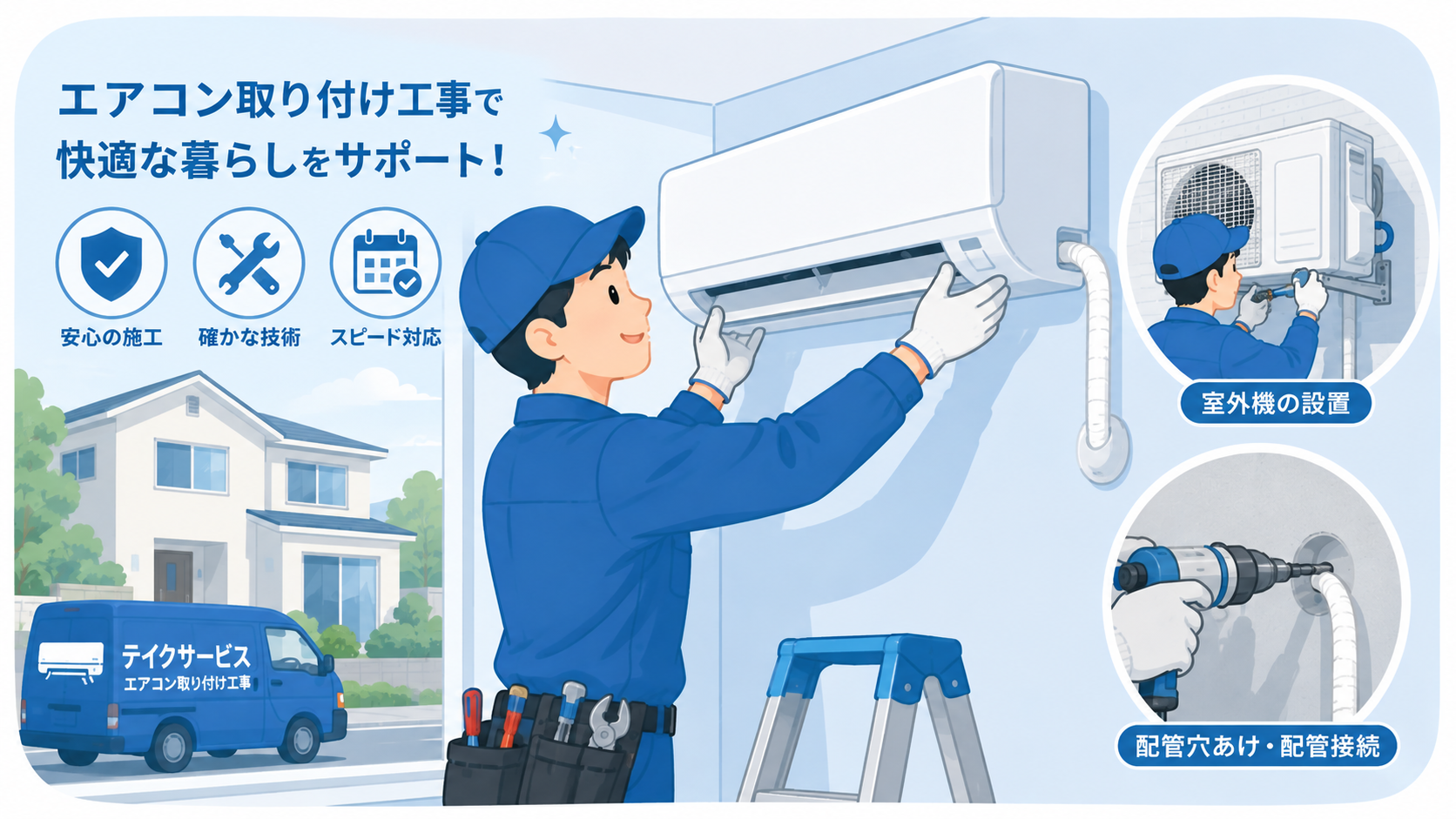 テイクサービスのサービスイメージ