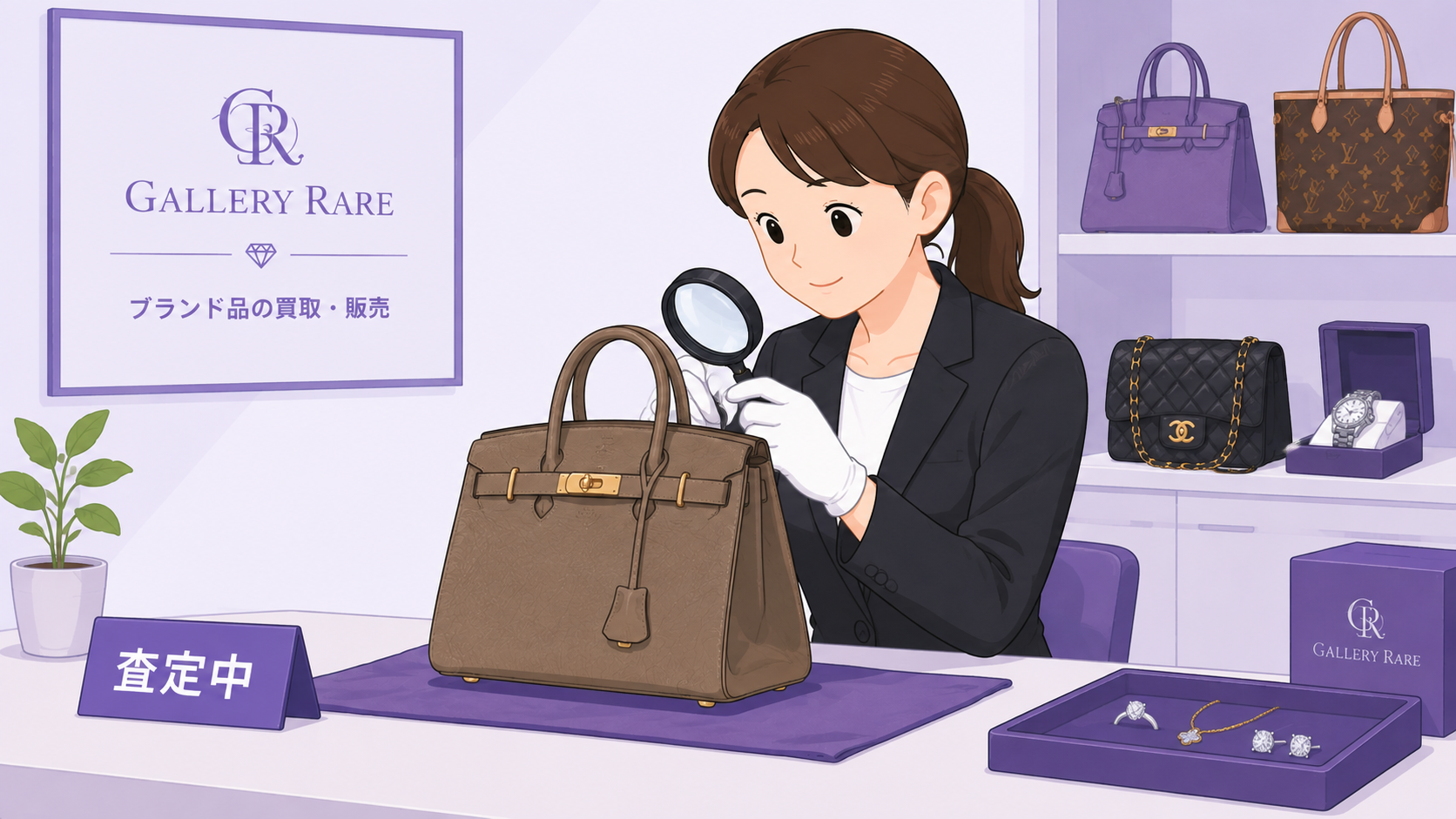 ギャラリーレアのサービスイメージ