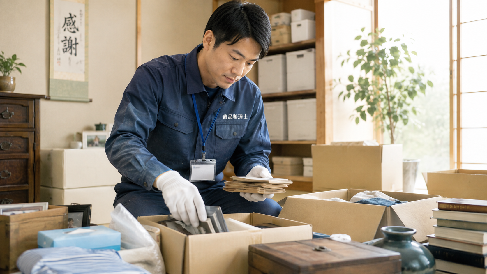 遺品整理110番のサービスイメージ