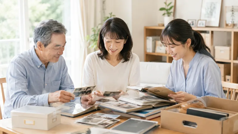 実家の片付け・遺品整理ガイドのイメージ